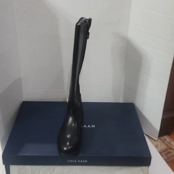 Cole Haan Chesley Leather Knee-High Boots size 7 - Picture 11 of 14